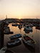 Sunset over Bridport Harbour